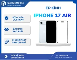 Ép kính iPhone Air lấy ngay, giá tốt