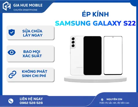 ép kính samsung galaxy s22