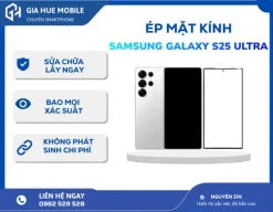 Ép mặt kính Samsung Galaxy S25 Ultra