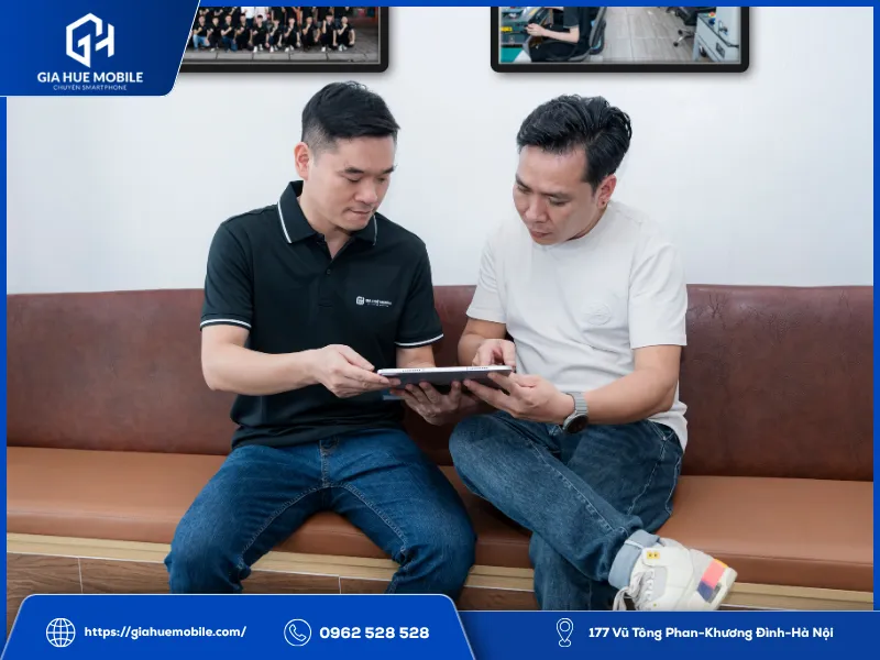 Bàn giao máy và nghiệm thu cùng khách hàng