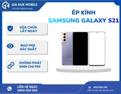 Ép kính Samsung Galaxy S21