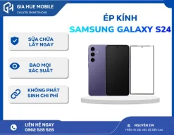Ép kính Samsung Galaxy S24