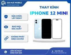 Thay kính iPhone 12 Mini giá tốt, lấy ngay