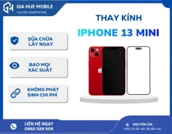 Thay kính iPhone 13 mini lấy ngay, giữ màn zin