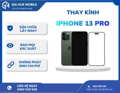 Thay kính iPhone 13 Pro chính hãng, lấy ngay