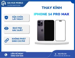 Thay kính iPhone 14 Pro Max chính hãng, giữ màn zin, lấy ngay