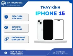 Thay Kính iPhone 15 Giá Tốt, Lấy Ngay