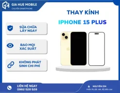Thay Kính iPhone 15 Plus Uy Tín, Giá Tốt