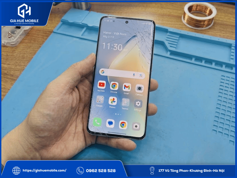 Oppo Find X7 Ultra vỡ kính nên ép kính hay thay màn?
