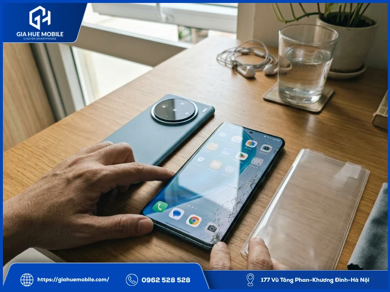 Cách bảo vệ Vivo X100 Pro bị nứt kính chưa sửa