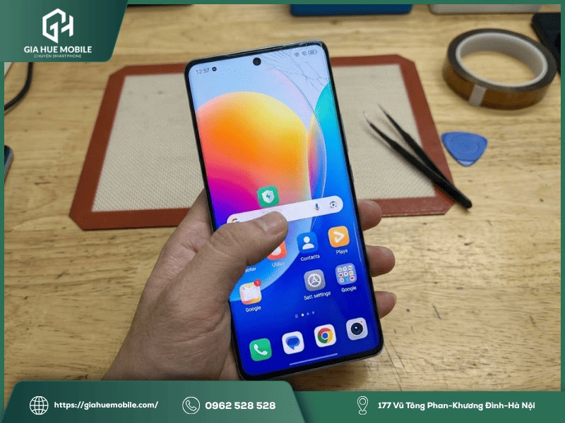 Điều kiện ép kính màn hình Vivo X200 Pro