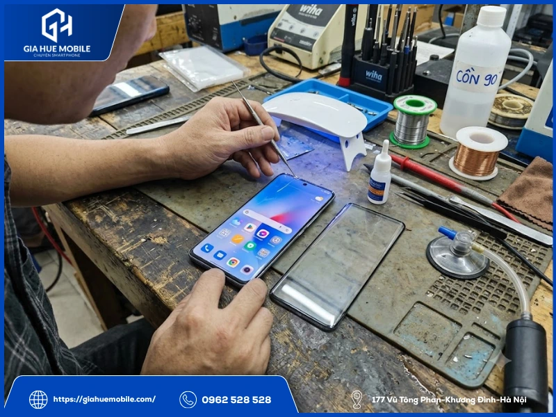 Ép kính Xiaomi Civi 2 5G có rẻ hơn thay màn không?