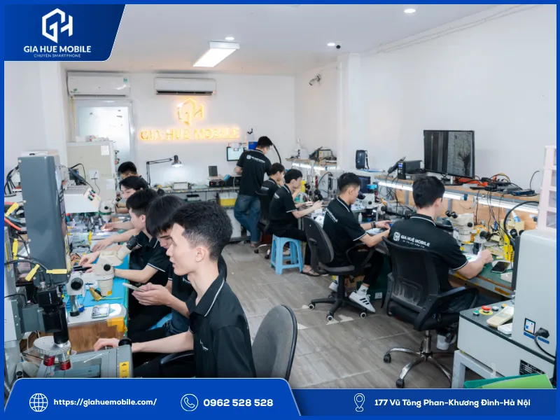 Kiểm tra máy cùng khách trước khi làm