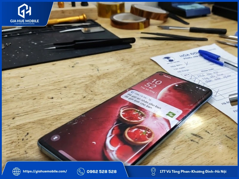 Khi nào nên thay kính OPPO Reno 5 Pro?
