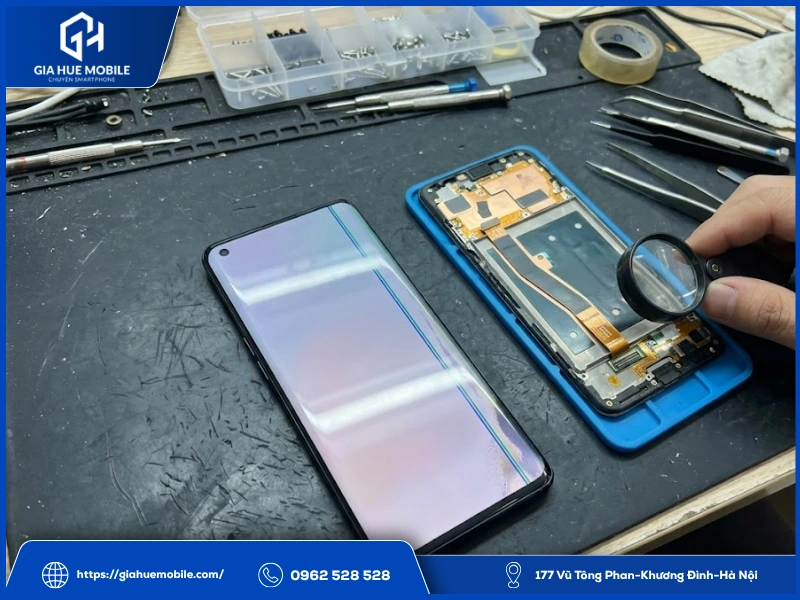 Khi nào OPPO Reno 5 Pro cần thay cả cụm màn hình