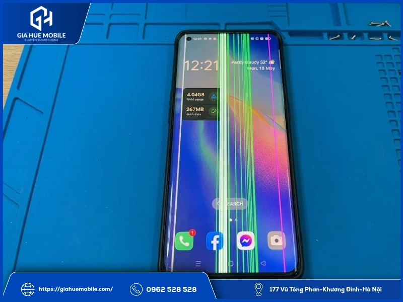Màn hình OPPO Reno 5 Pro như thế nào thì ép kính được