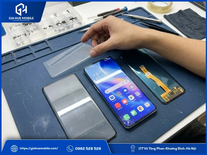 Vì sao ép kính OPPO Reno 5 Pro thường rẻ hơn thay màn hình