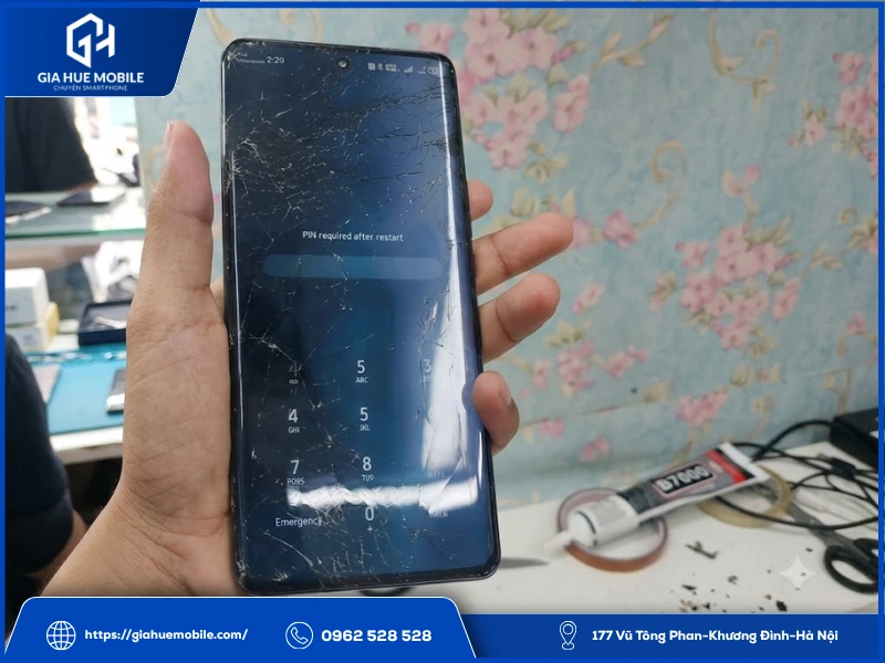 Vivo V27 5G vỡ kính có ép kính được không